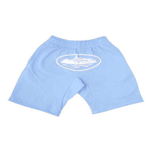 Corteiz Alcatraz Shorts Babyblau