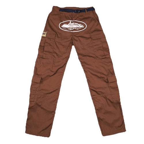 Corteiz Guerillaz Brown Cargo