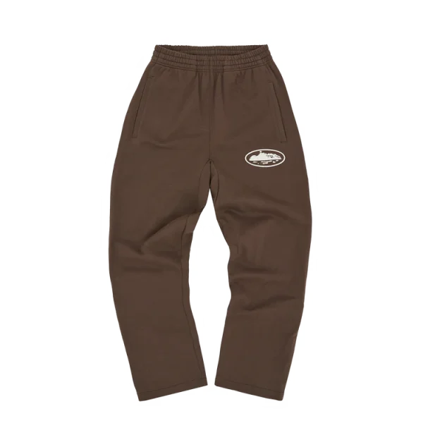 Hose mit offenem Saum und