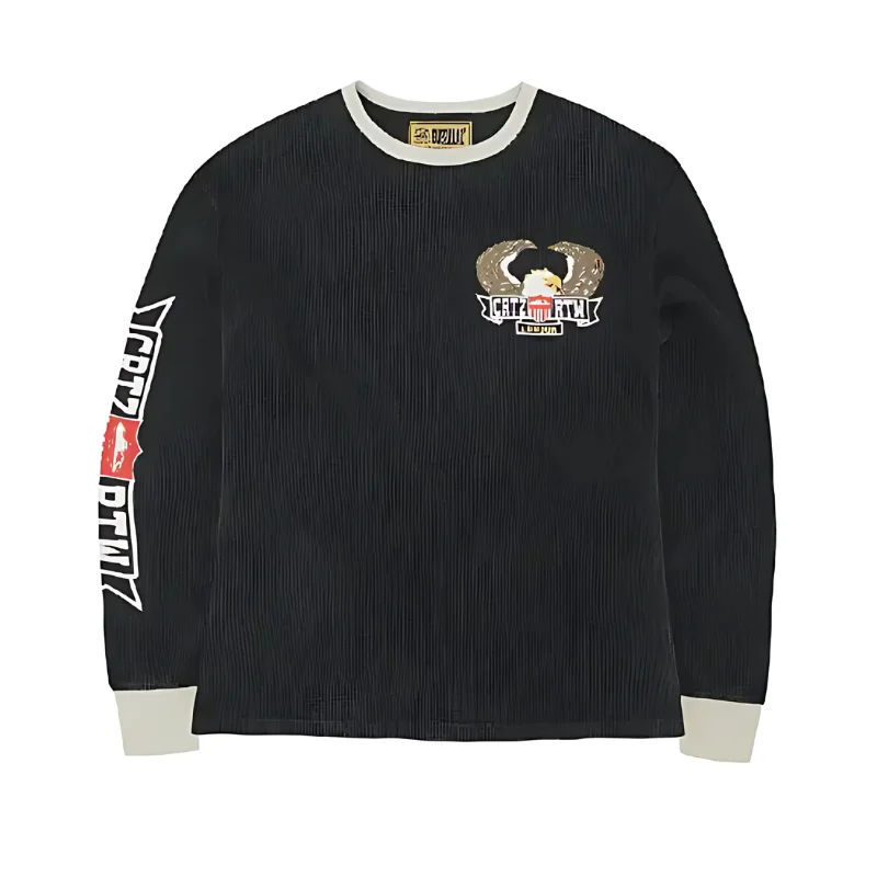 Corteiz Sweatshirt Dipset Eagle Schwarz
